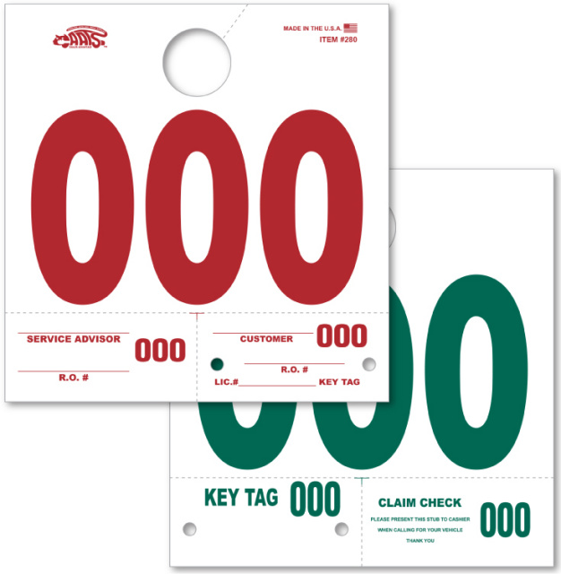 A Plus Dealer Supplies Sells 3 Digit Service Numbers White 1000 for $60 ...